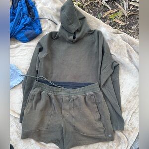 lululemon athletica Olive Green At Ease